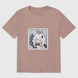 Женская футболка оверсайз Паймон