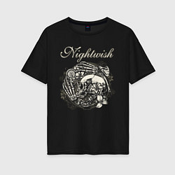 Женская футболка оверсайз NIGHTWISH