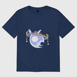 Женская футболка оверсайз Дух Скарамучча