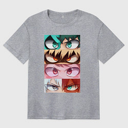 Женская футболка оверсайз MY HERO ACADEMIA MHA