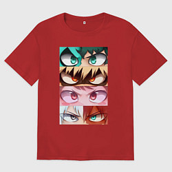 Женская футболка оверсайз MY HERO ACADEMIA MHA