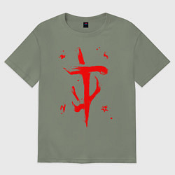 Женская футболка оверсайз DOOM ETERNAL ДУМ