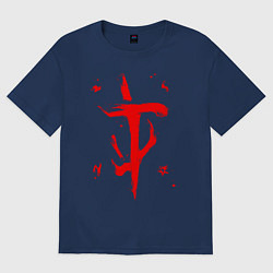 Женская футболка оверсайз DOOM ETERNAL ДУМ