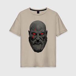 Женская футболка оверсайз Kratos ART