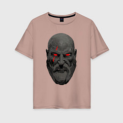 Женская футболка оверсайз Kratos ART