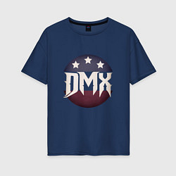 Женская футболка оверсайз DMX USA