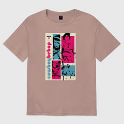 Женская футболка оверсайз Cowboy Bebop