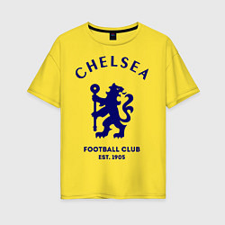 Женская футболка оверсайз Chelsea Est. 1905