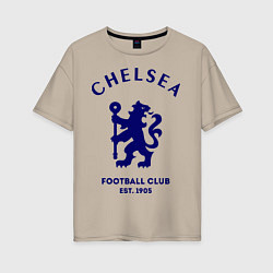 Женская футболка оверсайз Chelsea Est. 1905