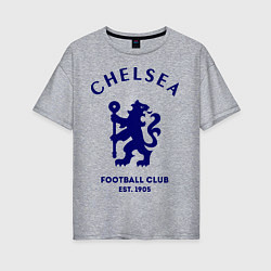 Женская футболка оверсайз Chelsea Est. 1905