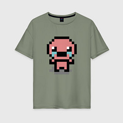 Женская футболка оверсайз Pixel isaac