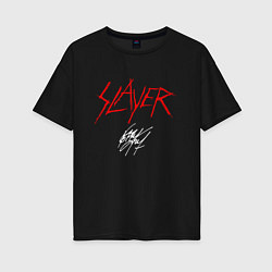 Женская футболка оверсайз Slayer: Kerry King