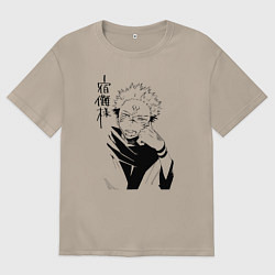Женская футболка оверсайз Jujutsu Kaisen - Sukuna