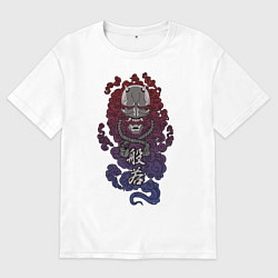 Женская футболка оверсайз Дух Хання