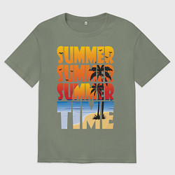 Женская футболка оверсайз SUMMER TIME
