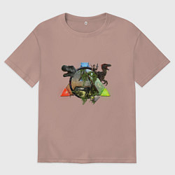 Женская футболка оверсайз ARK Survive