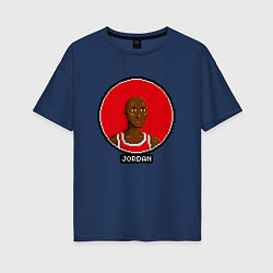 Женская футболка оверсайз Retro Jordan