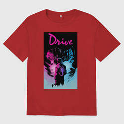 Женская футболка оверсайз DRIVE фильм