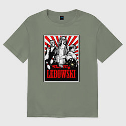 Женская футболка оверсайз Большой Лебовский