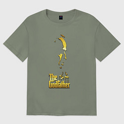 Женская футболка оверсайз Крестный отец the godfather