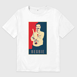 Женская футболка оверсайз Begbie