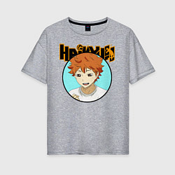 Женская футболка оверсайз Шоё Хината Haikyu!!