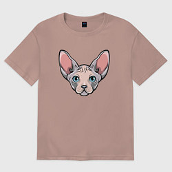 Женская футболка оверсайз Сфинкс