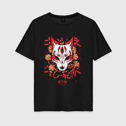 Женская футболка оверсайз Fox Hunting