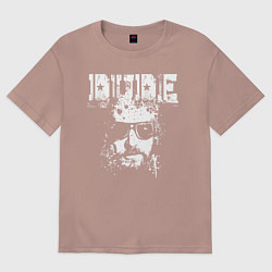 Женская футболка оверсайз Dude