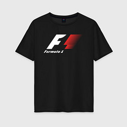 Женская футболка оверсайз Formula 1