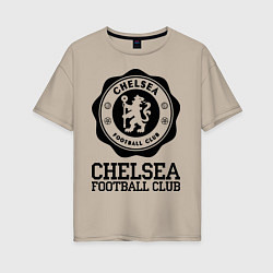 Женская футболка оверсайз Chelsea FC: Emblem