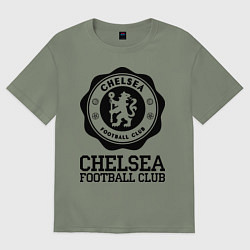 Футболка оверсайз женская Chelsea FC: Emblem, цвет: авокадо