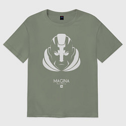 Женская футболка оверсайз Anti-Mage из Доты 2 Magina