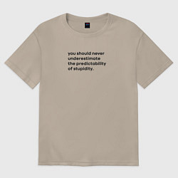 Женская футболка оверсайз Snatch: Цитата из фильма