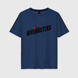 Женская футболка оверсайз Hivebusters