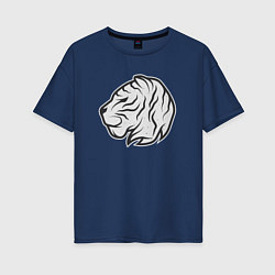 Женская футболка оверсайз Mystic Tiger