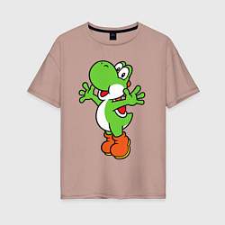 Женская футболка оверсайз Yoshi