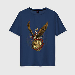 Женская футболка оверсайз Гигантский орёл