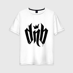 Женская футболка оверсайз DnВ