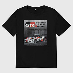 Женская футболка оверсайз Toyota Gazoo Racing Team