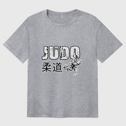 Футболка оверсайз женская Style Judo, цвет: меланж