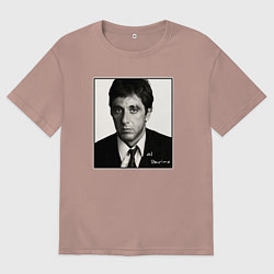 Женская футболка оверсайз Аль Пачино Al Pacino
