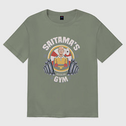 Женская футболка оверсайз Ванпанчмен 01