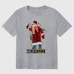 Женская футболка оверсайз ДЕД МОРОZZ