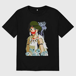 Женская футболка оверсайз Angry princess