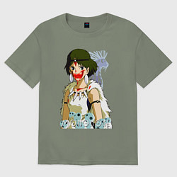 Женская футболка оверсайз Angry princess