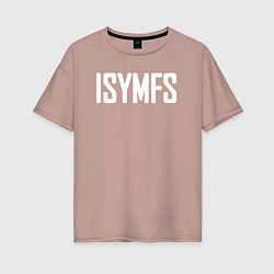 Женская футболка оверсайз ISYMFS CT Fletcher