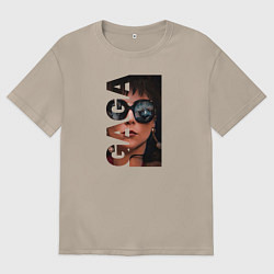 Женская футболка оверсайз ГАГА