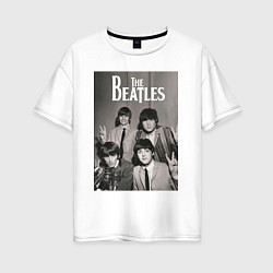 Женская футболка оверсайз Легендарные музыканты