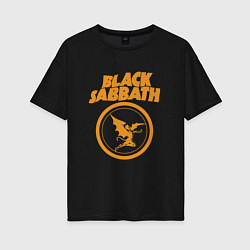 Женская футболка оверсайз Black Sabbath Vol 4 Рок группа